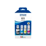 Epson 101 EcoTank tindipudelite komplekt, 4 v&auml;rvi, multipakk