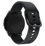 Fusion TYS silikoonist kellarihm Samsung Galaxy Watch 46 mm / Gear S3, must
