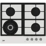 BEKO HILW64225SW gaasi pliidiplaadi 4 paaki