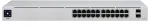 Ubiquiti USW-24 v&otilde;rgukommutaator 24 &times; 1G, 2 &times; SFP, hallatav, 1U