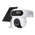 EZVIZ CS-HB90x/SP juhtmevaba valvekaamera 4 + 4 MP, PT, p&auml;ikesepaneeliga