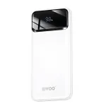 BWOO Ultra thin akupank 10 000 mAh, 22,5 W, valge