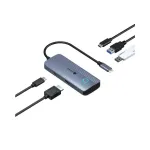 Icy Box IB-DK4081-SO Spade Dock dokijaam USB-C, HDMI 4K 60 Hz, USB PD 100 W