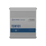 Teltonika TSW101 v&otilde;rgukommutaator s&otilde;idukitele, 5 &times; 1G, PoE+, haldamata
