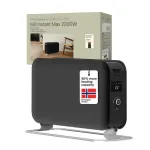 Mill Instant Max LED kaasaskantav konvektor, 2200 W, kolm astet