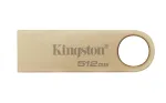 Kingston DataTraveler SE9 G3 m&auml;lupulk 512 GB, USB 3.2 Gen 1, 220 MB/s, kuldne