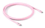 Club 3D CAC-3002 USB4 USB-C kaabel 2 m, 20 Gbit/s, 240 W, silikoon, roosa
