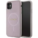 Guess GUHMN61PSAHMCP Saffiano MagSafe telefoni&uuml;mbris iPhone 11 / XR, roosa