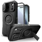 Tech-Protect Kevlar MagSafe telefoni&uuml;mbris iPhone 17 Pro Max, must