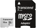 Transcend TS16GUSD300S-A MicroSDHC 16GB m&auml;lukaart