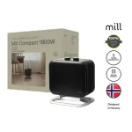 Mill CUS1800MECBA PTC-soojapuhur 1800 W, kuni 30 m&sup2;, termostaadiga