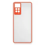 Vennus Color Button telefoni&uuml;mbris Redmi Note 11 Pro / Note 11 Pro 5G, punane