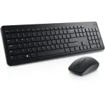 Dell KM3322W juhtmevaba klaviatuur ja hiir, USB-vastuv&otilde;tja, must, EST