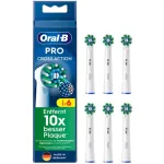 Oral-B Pro Cross Action asendusharjad, 6tk, valged