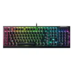 Razer BlackWidow V4 X mehaaniline m&auml;nguriklaviatuur, Yellow lineaarsed l&uuml;litid, US