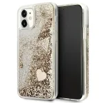 Guess GUOHCN61GLHFLGO Glitter Charms telefoni&uuml;mbris iPhone 11 / XR, kuldne