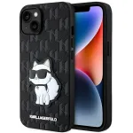 Karl Lagerfeld KLHCP14SSAKHPCK Saffiano Monogram Choupette telefoni&uuml;mbris iPhone 14
