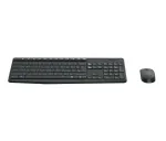 Logitech MK235 juhtmevaba klaviatuur ja hiir, 2,4 GHz, US International, hall
