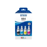 Epson 664 EcoTank tindipudelid, 4 v&auml;rvi komplekt, C13T66464A