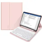 Tech-Protect SC Pen klaviatuuriga &uuml;mbris iPad 10.9", roosa