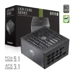 Gamemax LION CORE 1200P toiteplokk 1200 W, Platinum, t&auml;ismodulaarne