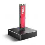 AXAGON ADSA-M2C11 dokk M.2 NVMe ja SATA SSD-le, USB-C 10 Gbit/s