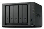 Synology DS1525+ NAS-v&otilde;rgusalvesti, 5 ketast, Ryzen V1500B, 8 GB ECC, 2 &times; 2,5GbE