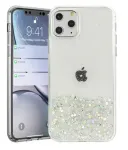 Fusion Glue Glitter telefoni&uuml;mbris iPhone 13 Pro Max, l&auml;bipaistev
