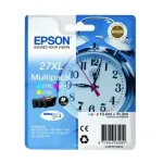 Epson T2715 tindikassettide komplekt, ts&uuml;aan, magenta, kollane, 3 &times; 1100 lk