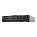 Synology RX1223RP laienduskorpus NAS-ile, 12 &times; 3,5" hot-swap ketast, 550 W, must
