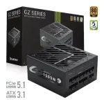 Gamemax GZ 1000G toiteplokk 1000 W, Gold, t&auml;ismodulaarne