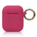 Guess GUACCSILGLFU silikoon&uuml;mbris AirPods 1&ndash;2, roosa