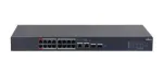 Dahua CS4218-16ET-190 kommutaator 16 &times; PoE, 190 W, 2 &times; SFP