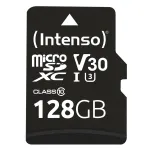 INTENSO MicroSDXC 128GB U3 V30 m&auml;lukaart adapteriga