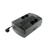 EnerGenie UPS with AVR 650 VA / 390 W, Schuko, seinale paigaldatav