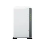 Synology DS223j NAS-v&otilde;rgusalvesti, 2 ketast, Realtek RTD1619B, 1 GB