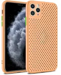 Fusion Breathe Silicone telefoni&uuml;mbris iPhone 12 Mini, oranž