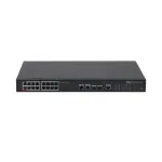 Dahua PFS4218-16ET-240-V3 PoE-kommutaator 16 porti, 2 &times; combo SFP, 802.3bt
