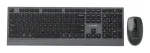 Gembird KBS-WPS-02 juhtmevaba klaviatuur ja hiir, 2,4 GHz + BT, US International