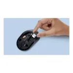 Dell MS355 Silent Mouse juhtmevaba arvutihiir, Bluetooth ja 2,4 GHz, must