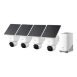 Anker Eufy SoloCam E42 valvekaamerate komplekt, 4 kaamerat + HomeBase 3, 8 MP 4K