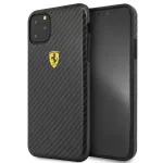 Ferrari FESPCHCN65CBBK Silicone telefoni&uuml;mbris iPhone 11 Pro Max, must