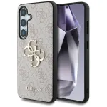 Guess Big 4G Logo Classic Logo telefoni&uuml;mbris Samsung Galaxy S25+, roosa