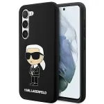 Karl Lagerfeld KLHCS23SSNIKBCK Ikonik telefoni&uuml;mbris Samsung Galaxy S23, must