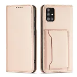 Fusion Magnet Card telefoni&uuml;mbris Samsung Galaxy A13 5G / A04s, roosa