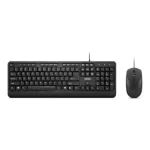 Lenovo 160 Combo juhtmega klaviatuur ja hiir, USB-A, US, must
