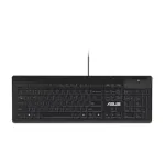 Asus KU100 kiipkaardilugejaga klaviatuur, juhtmega USB, US, must