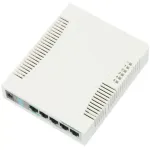 MikroTik RB260GS veebihallatav kommutaator 5 &times; 1G, SFP, PoE-sisend