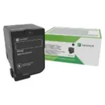 Lexmark 25K Corporate toonerikassett CX725, must, 25 000 lk