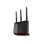 ASUS RT-BE86U Wi-Fi 7 ruuter 6800 Mbit/s, kaks sagedusala, 5 &times; RJ-45, 2 &times; USB